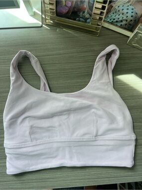 lululemon athletica Pink Tank Sports Bra